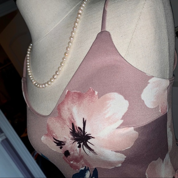 NEW WITH TAGS SOPRANO FIT & FLARE SPAGHETTI STRAP DRESS FLORAL & LAVENDER SIZE S - Picture 5 of 16